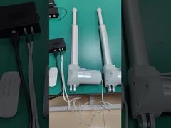 Dual Linear Actuators (6000N Load Force) Plug-and-Play Independently Operation